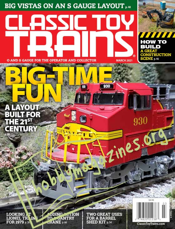 Classic Toy Trains - March 2021