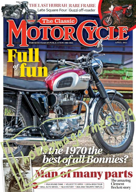 The Classic MotorCycle - April 2021 