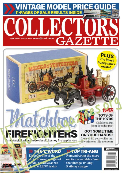 Collectors Gazette - April 2021  yi445tlSzdwQ