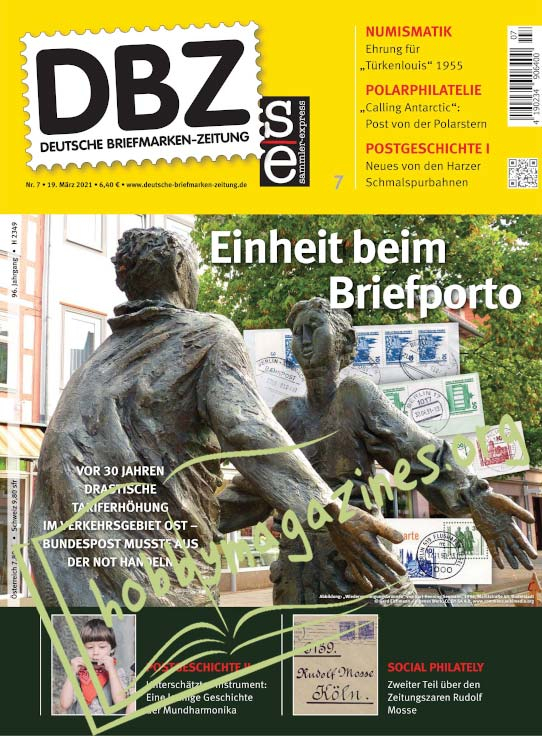 Deutsche Briefmarken-Zeitung – 19 März 2021 