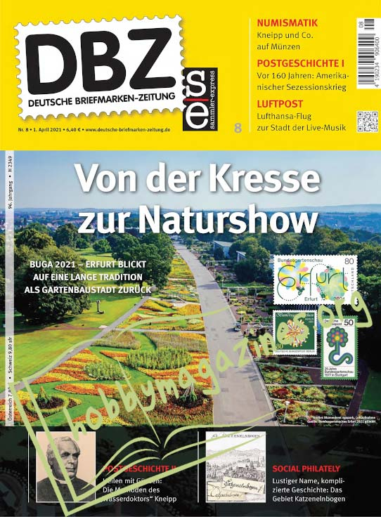 Deutsche Briefmarken-Zeitung – 01 April 2021