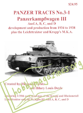 Panzer Tracts 3-1 Panzerkampfwagen III