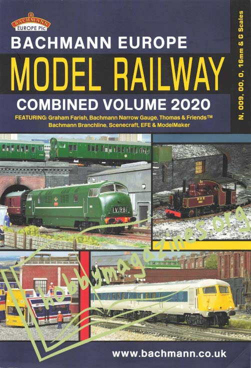 Bachmann Europe Model Railway Combined Volume 2020