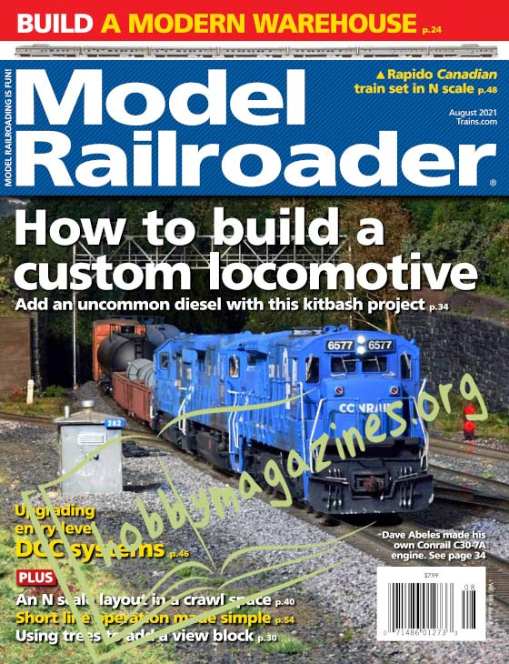 Model Railroader - August 2021