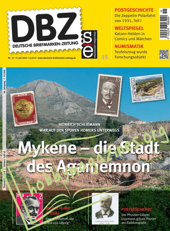 Deutsche Briefmarken-Zeitung – 09 Juli 2021