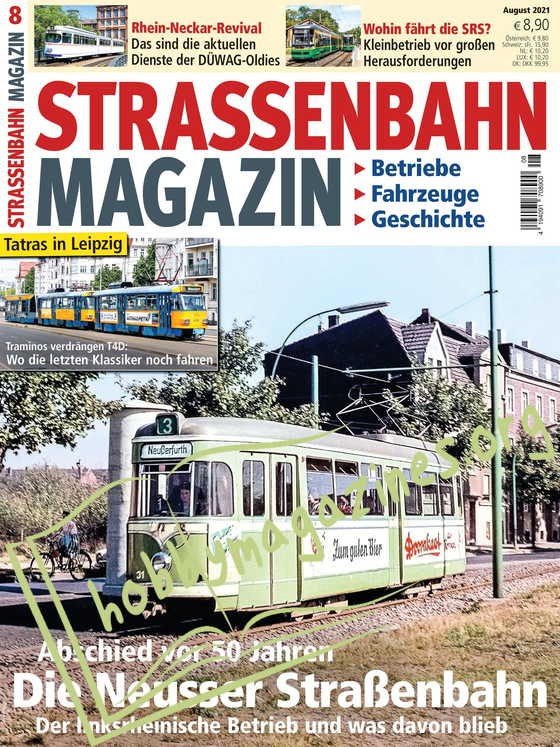 Strassenbahn Magazin – August 2021