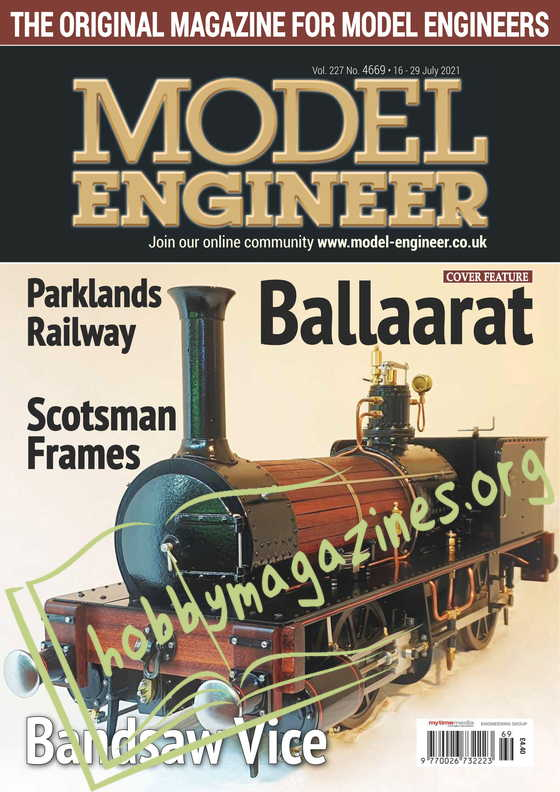 Model Engineer - 16 July 2021