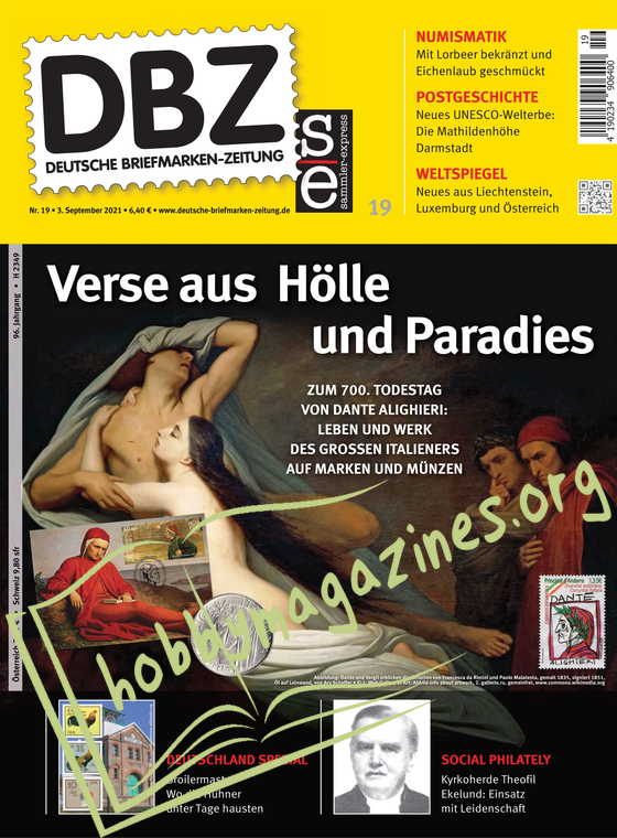 Deutsche Briefmarken-Zeitung 03 September 2021