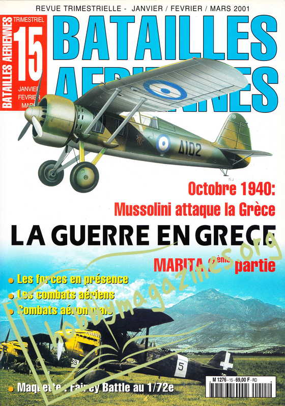 Batailles Aeriennes Numero 15 