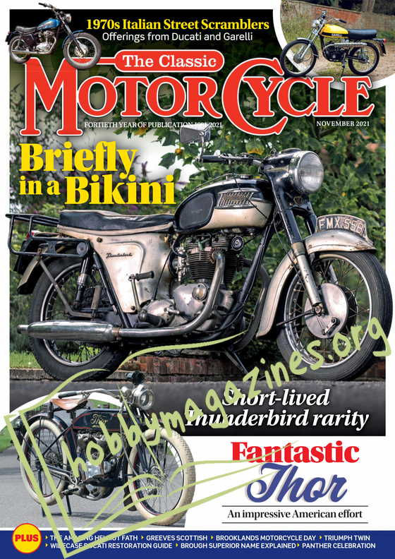 The Classic MotorCycle - November 2021