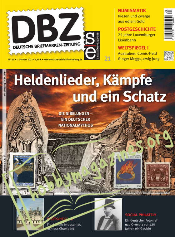 Deutsche Briefmarken-Zeitung - 1 Oktober 2021 