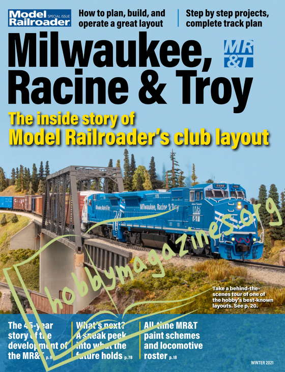 Model Railroader Special Issue - Milwaukee,Racine & Troy