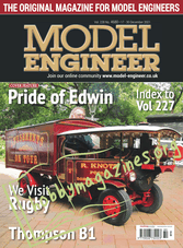 Model Engineer - 17-30 December 2021