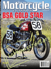 Motorcycle Classics - January/February 2022