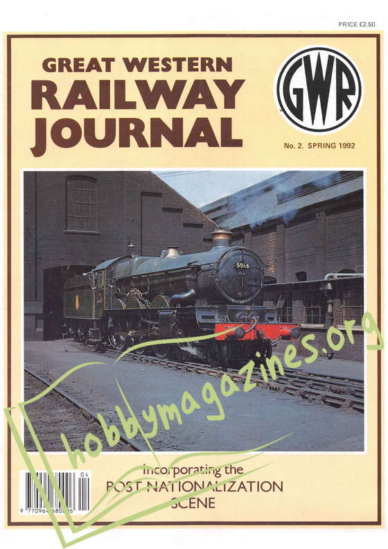 Great Western Railway Journal Issue 002 Spring 1992