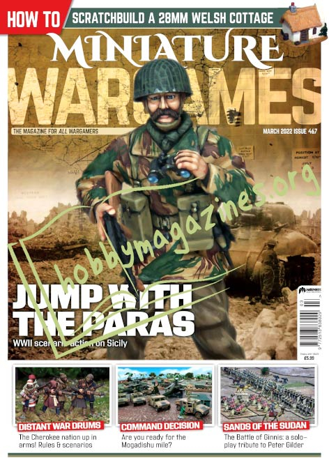 Miniature Wargames – March 2022