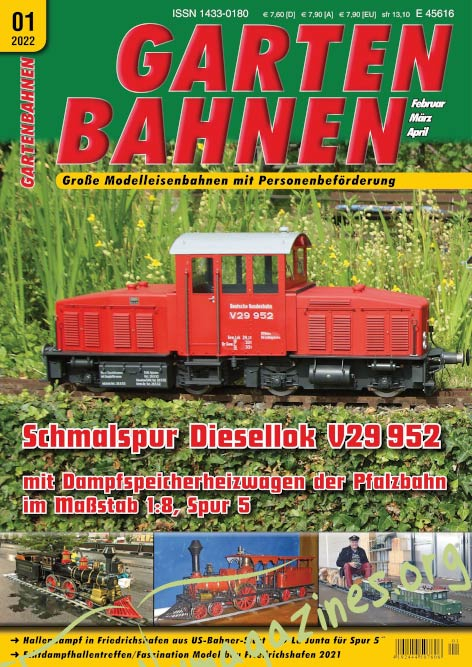 Gartenbahnen – Februar/Marz/April 2022