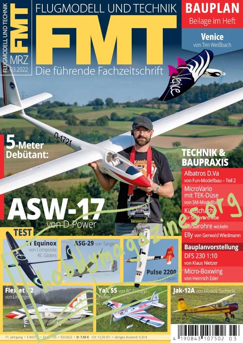 Flugmodell und Technik - Marz 2022