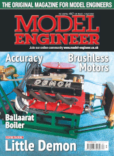 Model Engineer 25 March-7 April 2022