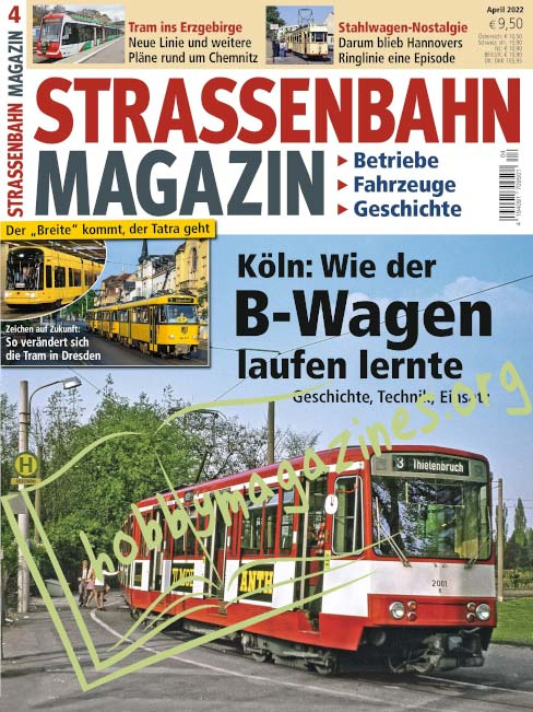 Strassenbahn Magazin - April 2022