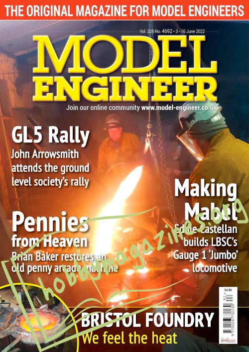 Model Engineer - 3-16 June 2022 