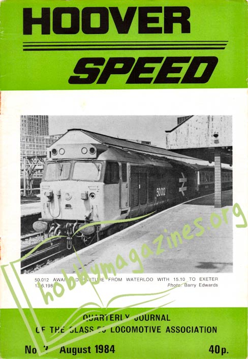 Hoover Speed Issue 03 August 1984 