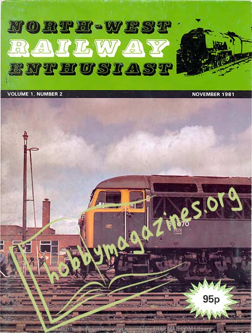 North-West Railway Enthusiast Volume 1 Number 2 November 1981  