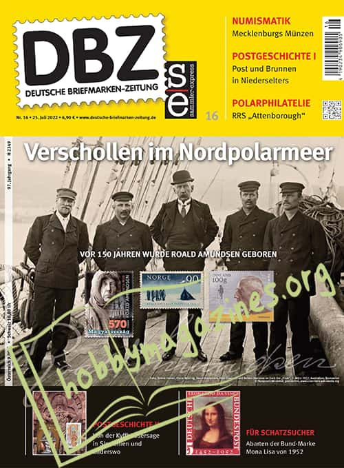 Deutsche Briefmarken-Zeitung – 25. Juli 2022