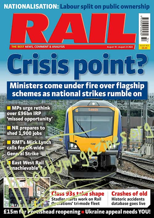 RAIL Magazine 10 August 2022