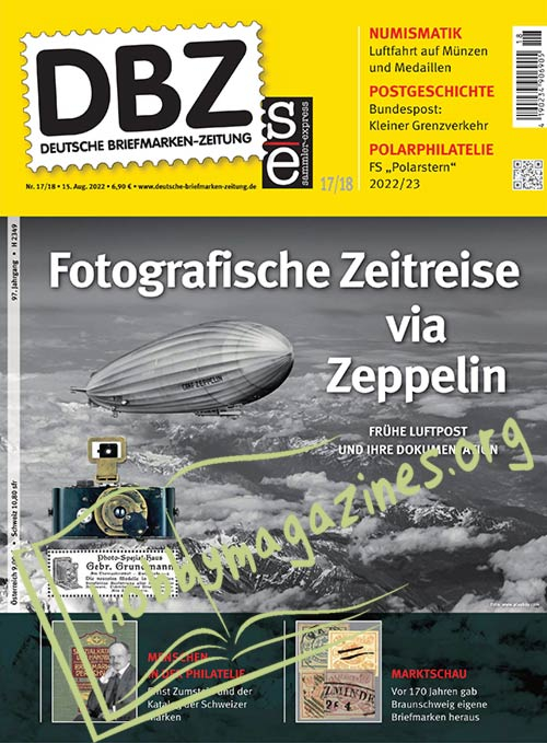 Deutsche Briefmarken-Zeitung – 15. August 2022