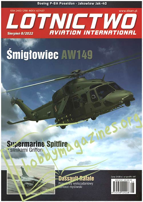 Lotnictwo Aviation International Magazine 8/2022