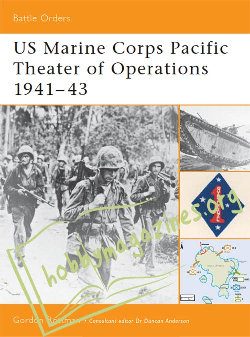 Battle Orders: US Marine Corps Pacific Theater of Operations 1941–43 