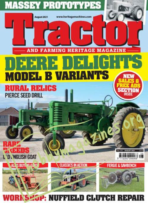 Tractor & Farming Heritage Magazine - August 2021