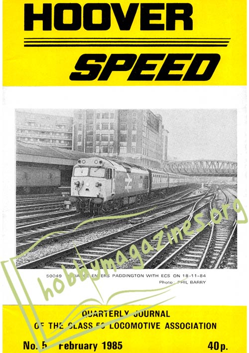 Hoover Speed - February 1985