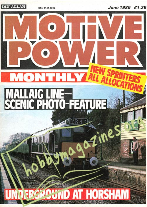 Motive Power Monthly June 1986