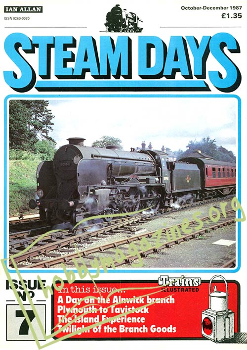 Steam Days Issue 7 October-November-Decenber 1987