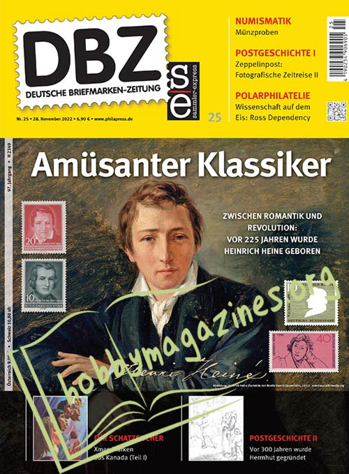 Deutsche Briefmarken-Zeitung – 28. November 2022