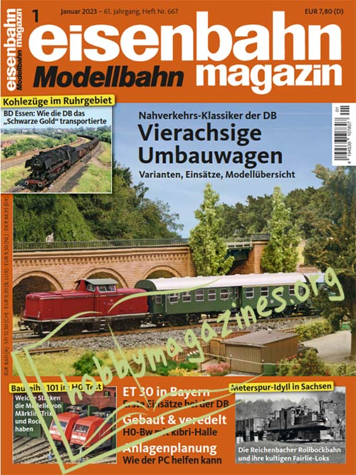 Eisenbahn Magazin Januar 2023 » Download Digital Copy Magazines And