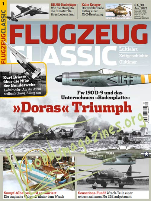 Flugzeug Classic - Januar 2023