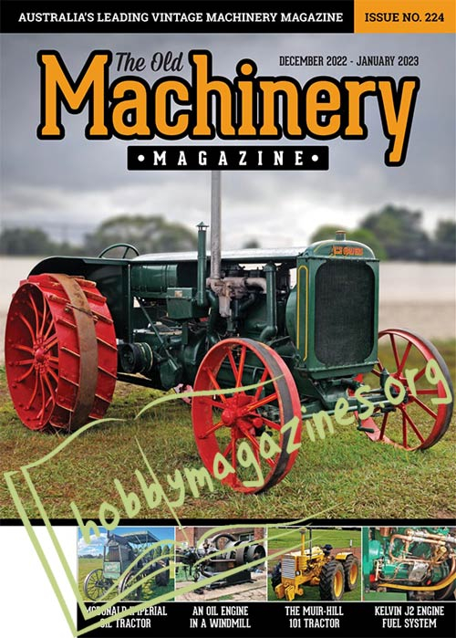 The Old Machinery Magazine - December/January 2023 