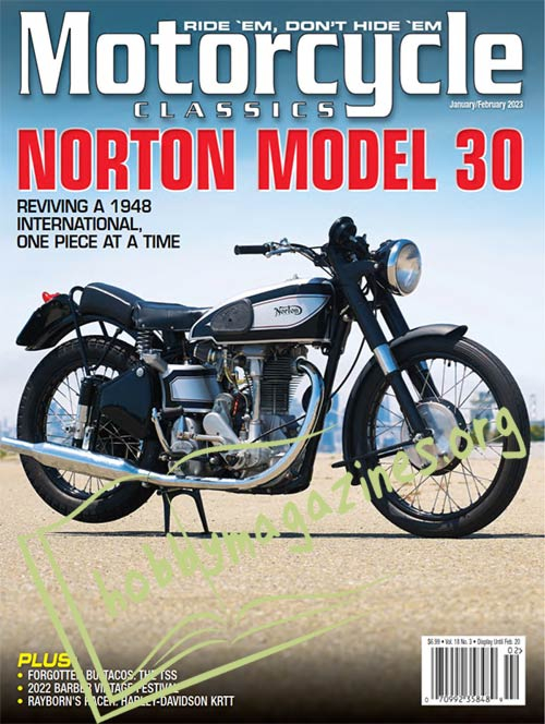 Motorcycle Classics - January/February 2023 