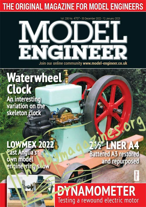 Model Engineer – 30 December 2022