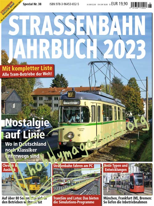 Strassenbahn Jahrbuch 2023