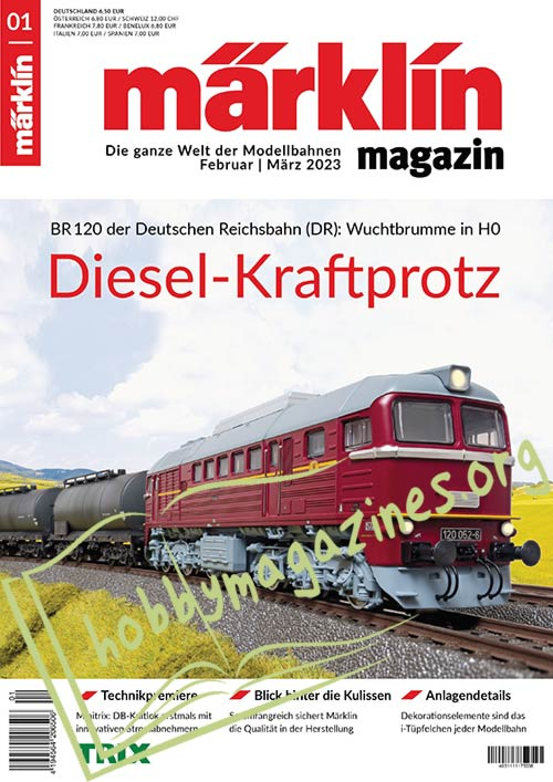 Märklin Magazin 01/2023 