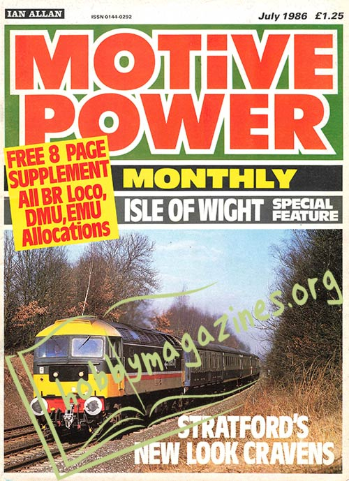 Motive Power Monthly July 1986