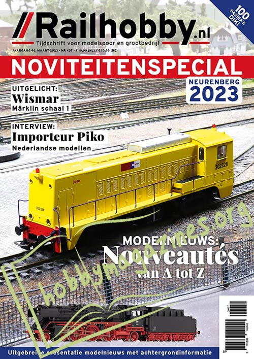 Railhobby - Maart 2023. Noviteitenspecial Neurenberg 2023