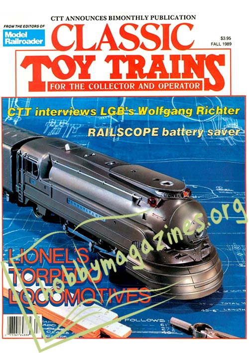 Classic Toy Trains Fall 1989 Vol.2 No.4 