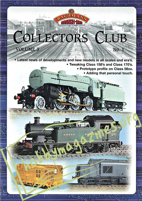 Bachman Collectors Club Volume 3 No 1