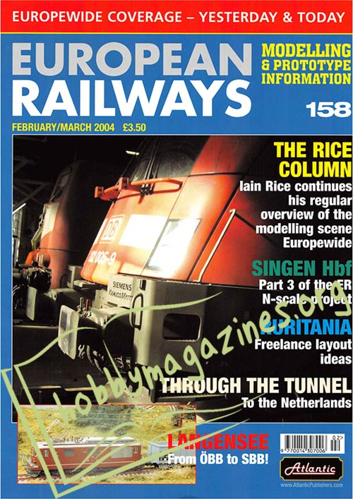 European Railways Issue 158 February March 2004