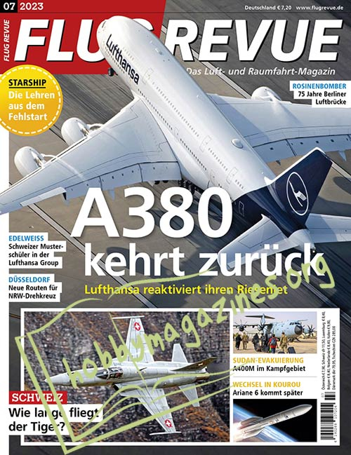 Flug Revue – Juli 2023